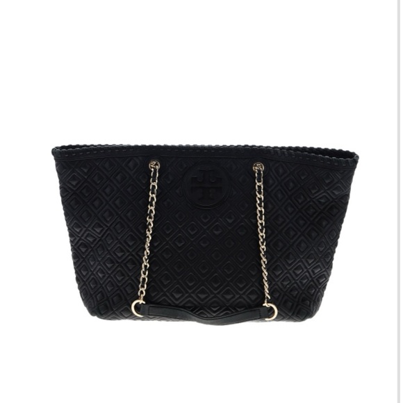 Tory Burch Marion quilted black shoulder bag - Picture 2 of 8